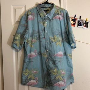 Flamingo Button Down Shirt